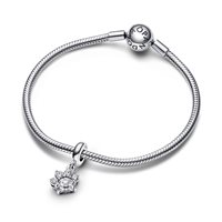 Charm Pandora Donna Pandora Moments in Argento Zirconia 792247C01 - 792247C01